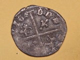 1377 - 1399 Anglo-Gallic Richard II AR-Hard coin