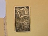 GOLD! Valcambi 2.5 Gram .9999 fine gold bar