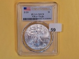 PERFECT! PCGS 2020 American Silver eagle in Mint State 70