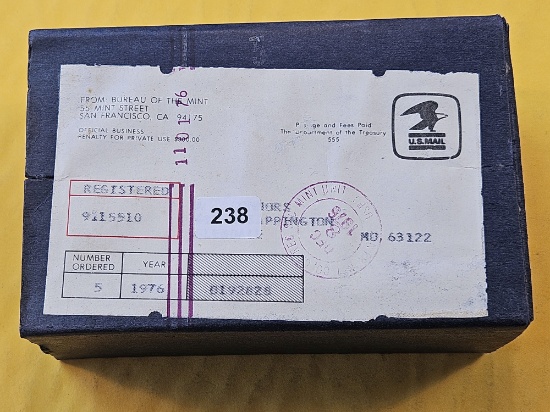 Five 1976 US Proof Sets