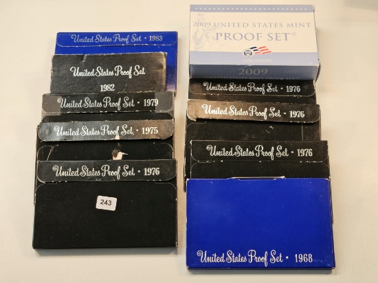 Ten Mixed US Proof Sets