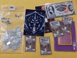 SILVER! 1.9 Ounces of .999 fine Silver One Gram Bars and 9 Grains of Silver
