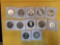 Twelve mixed Half Dollars