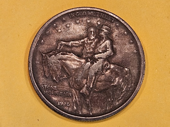 1925 Stone Mountain Commemorative silver half Dollar