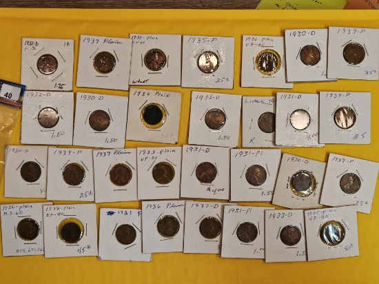 Seventy-Five Wheat cents