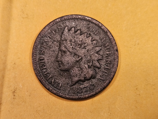 Semi-Key 1870 Indian Cent