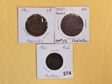 Three little better Australian coppers