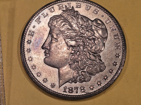 ** KEY DATE ** 1878-CC Morgan Dollar in Extra Fine