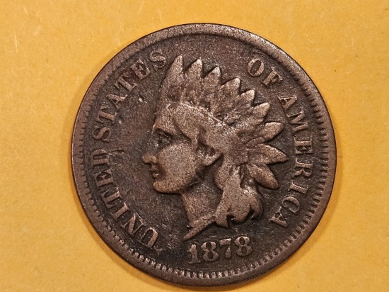 Semi-Key 1878 Indian Cent