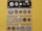 Two Silver Proof and two Silver Uncirculated Coin Sets