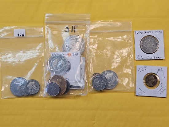 Lot of Mixed World Coins