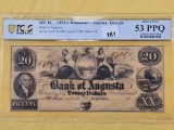 PCGS Currency 1850's Twenty Dollar Note