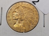 GOLD! Lightly Circulated 1909-D Indian Five Dollar Gold
