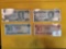 Four nices Crisp AU-UNC notes from the Bahamas