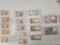 Sixteen nice mixed pieces of currency from Spain