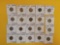 Twenty, nice, mixed German coins