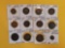 Twelve more coins from India