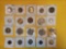 Twenty mixed World coins