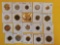 Twenty mixed World coins