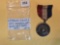 Sterling Silver Knights of Columbus Medal