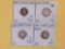 Four mixed Seated Liberty silver Dimes