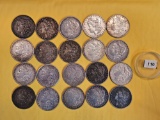 ** FULL ROLL ** Twenty Morgan Silver Dollars