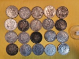 ** FULL ROLL ** Twenty Morgan Silver Dollars