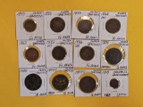 Twelve more coins from India
