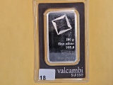 SILVER! Valcambi Suisse 100 Gram .999 fine silver bar