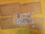 Five mixed US SILVER Proof sets in OGP