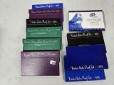 Ten mixed US Proof Sets