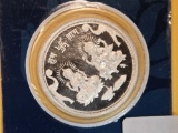 SILVER! LBMA Ten gram .999 fine silver proof art round