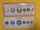 1959 and 1960 Canada Silver Prooflike Sets