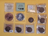 Nine cool pieces of exonumia