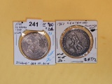Two cool silver pieces of exonumia