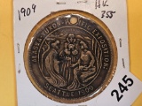 1909 Alaska-Yukon-Pacific Exposition Official So-Called Dollar
