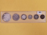 Type coin set in Whitman plastic holder