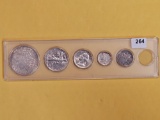 Type coin set in Whitman plastic holder