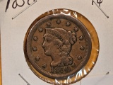 1850 Braided Hair Large Cent