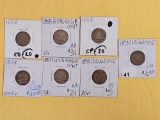 Seven Flying Eagle and little better Indian cents