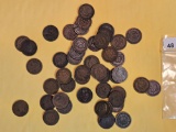 FIFTY Mixed Indian cents