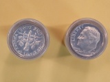 Two rolls of Proof, Clad, Roosevelt Dimes