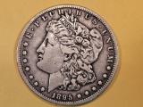 ** KEY DATE ** 1895-S Morgan Dollar in Very Fine