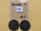 1831 and 1833 Coronet Head Large Cents