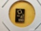 GOLD! Valcambi One Gram .9999 fine Gold Bar