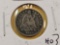 1859 Seated Liberty Silver Half Dime
