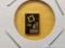 GOLD! Valcambi One Gram .9999 fine Gold Bar
