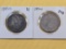 Two Better Date Morgan Silver Dollars