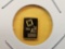 GOLD! Valcambi One Gram .9999 fine Gold Bar