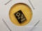 GOLD! Valcambi One Gram .9999 fine Gold Bar